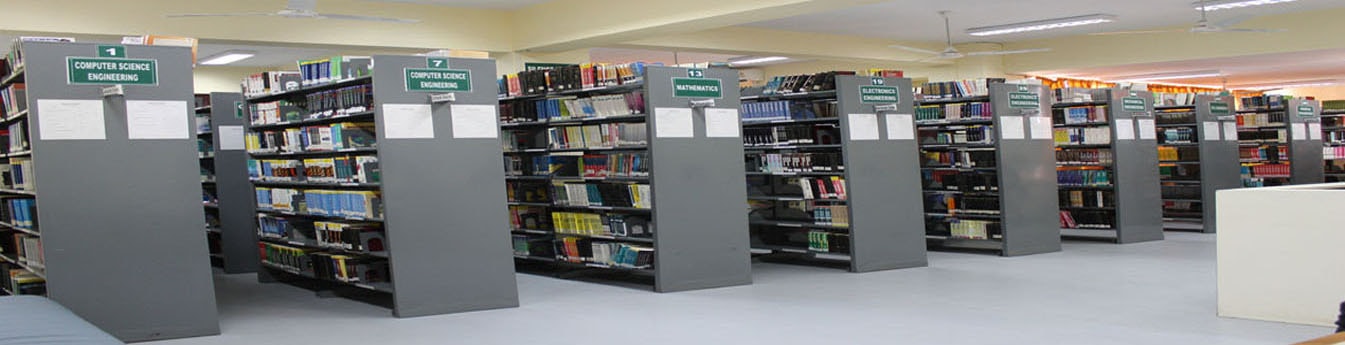 Inside View of Learning Resource Center (Library) ofJaypee University of Engineering and Technology, Guna